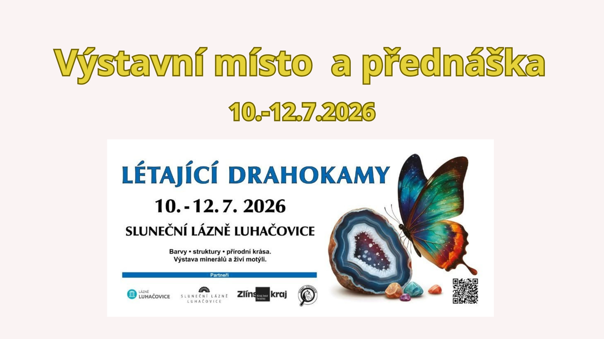 Festival zraví v Kroměříži Auraste na obrázku je paní terapeutka Ilona Bajerová